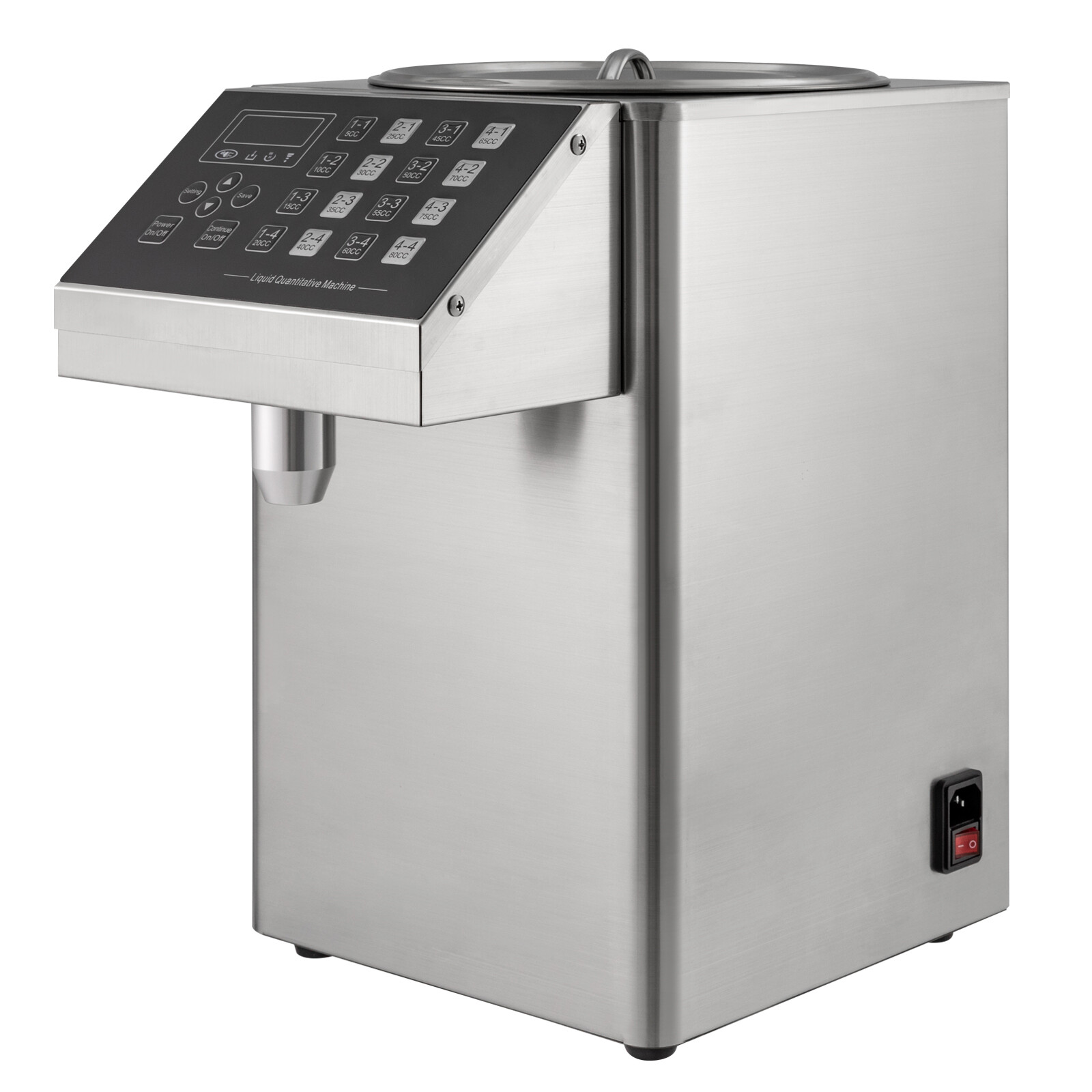 Automatic Quantitative Fructose Machine Groups Milk Fructose Tea Sugar Dispenser