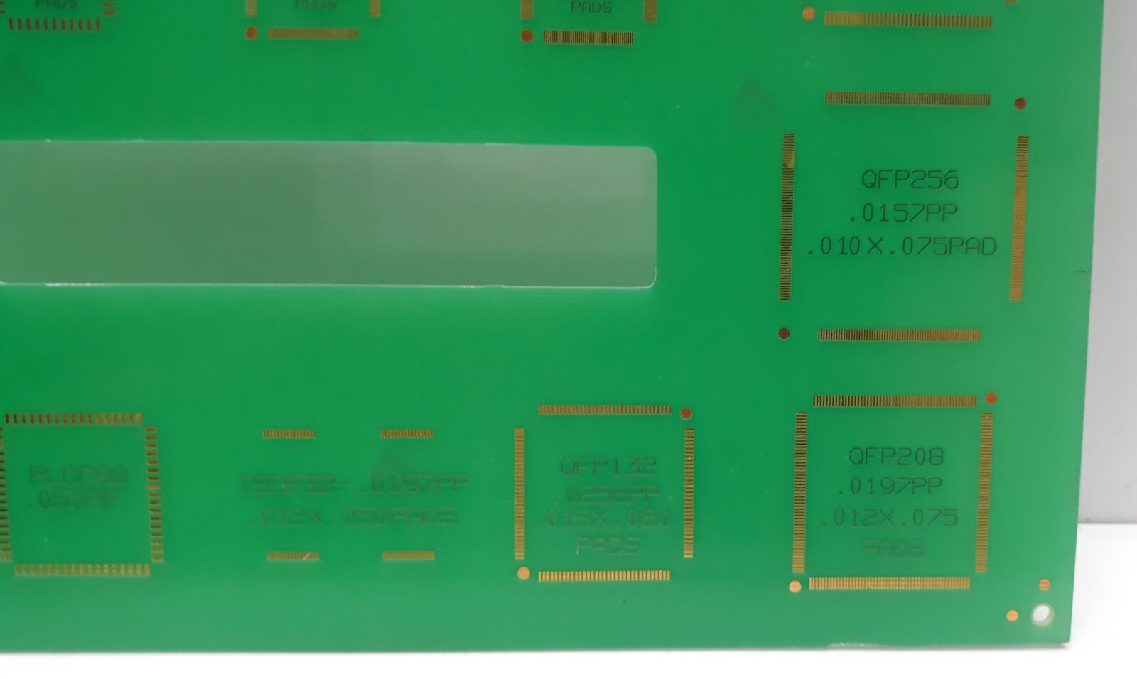 Tyco Printed Circuit Group MPM Corp. Sample Circuit Board - Gold