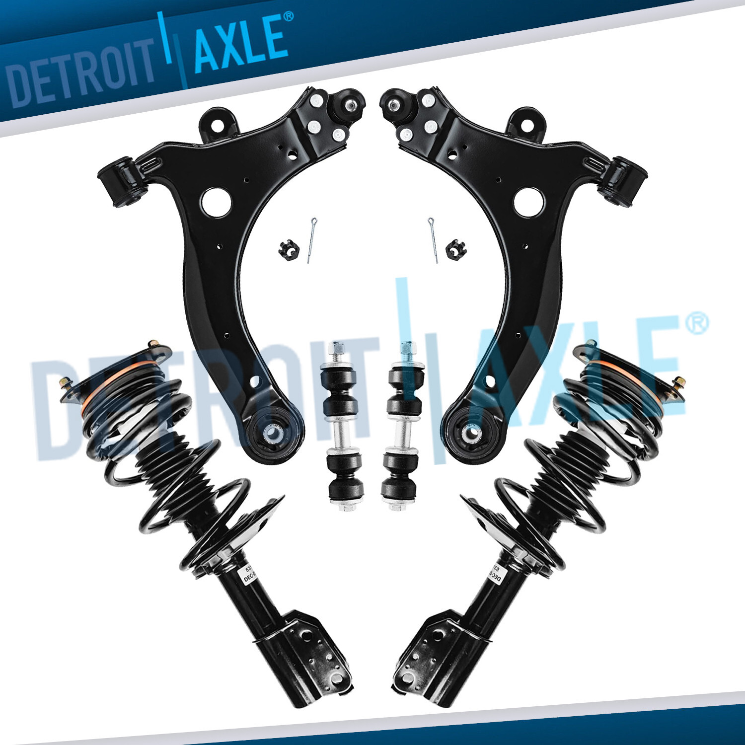 Front Strut Lower Control Arm Ball Joint Sway Bar for Buick Century Chevy Impala