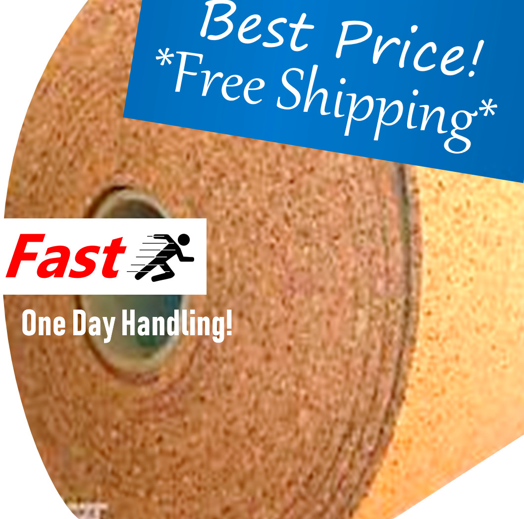 Cork for Bulletin Board 4' ft wide (BY THE FOOT) 1/4" 1 ROLL CHOOSE SIZE wall