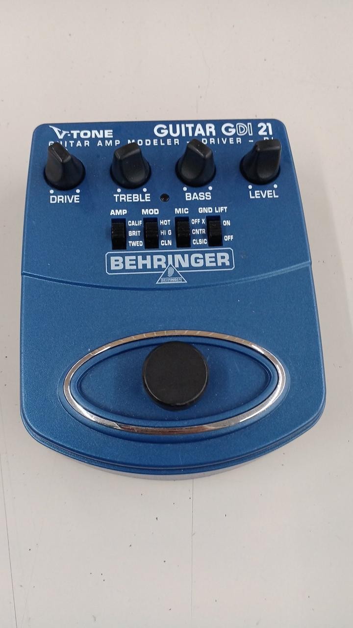 Behringer BDI 21 Bass Driver Effect Pedal Used