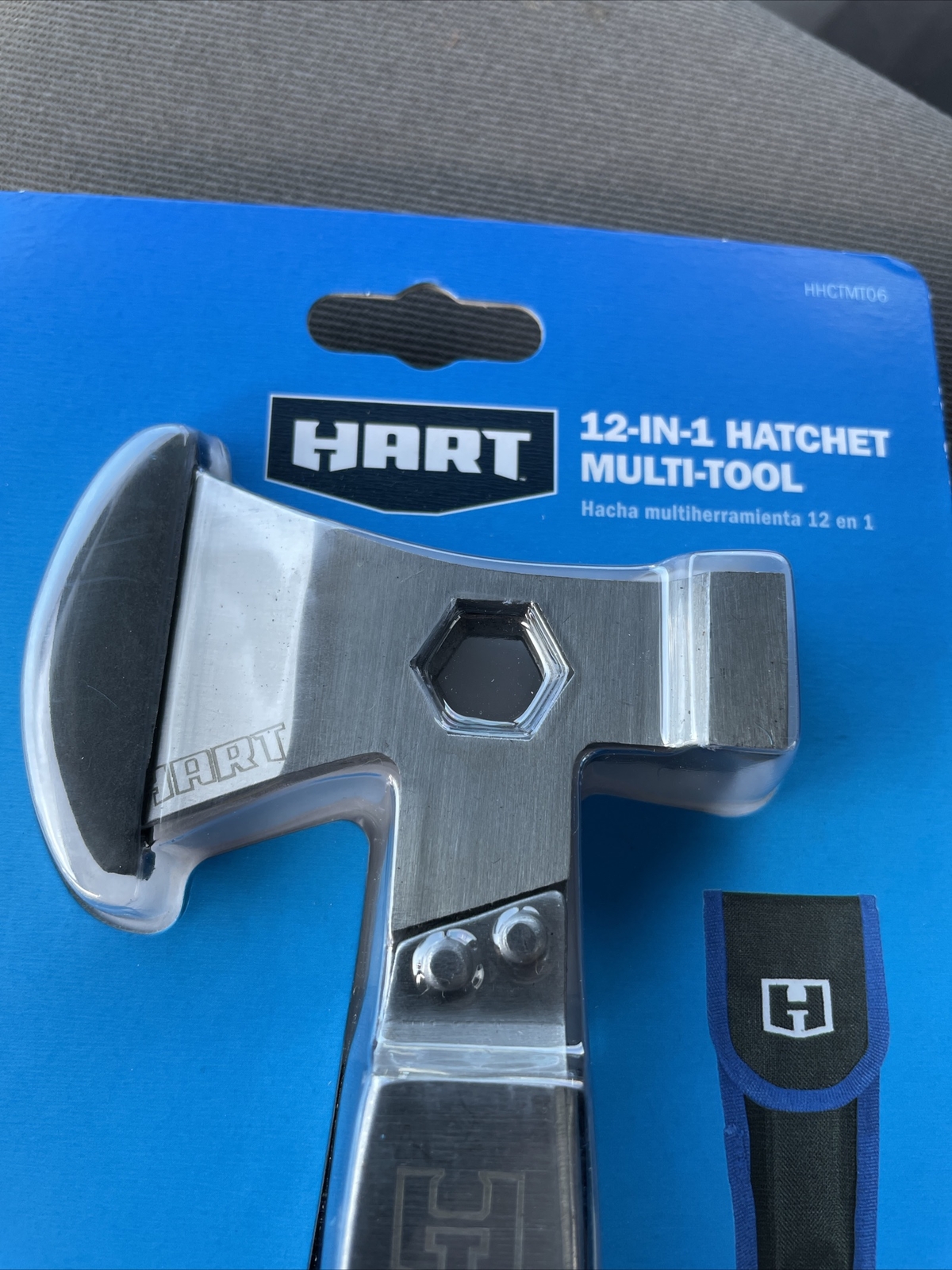 HART 12-in-1 Hatchet Multi-Tool with Storage Pouch