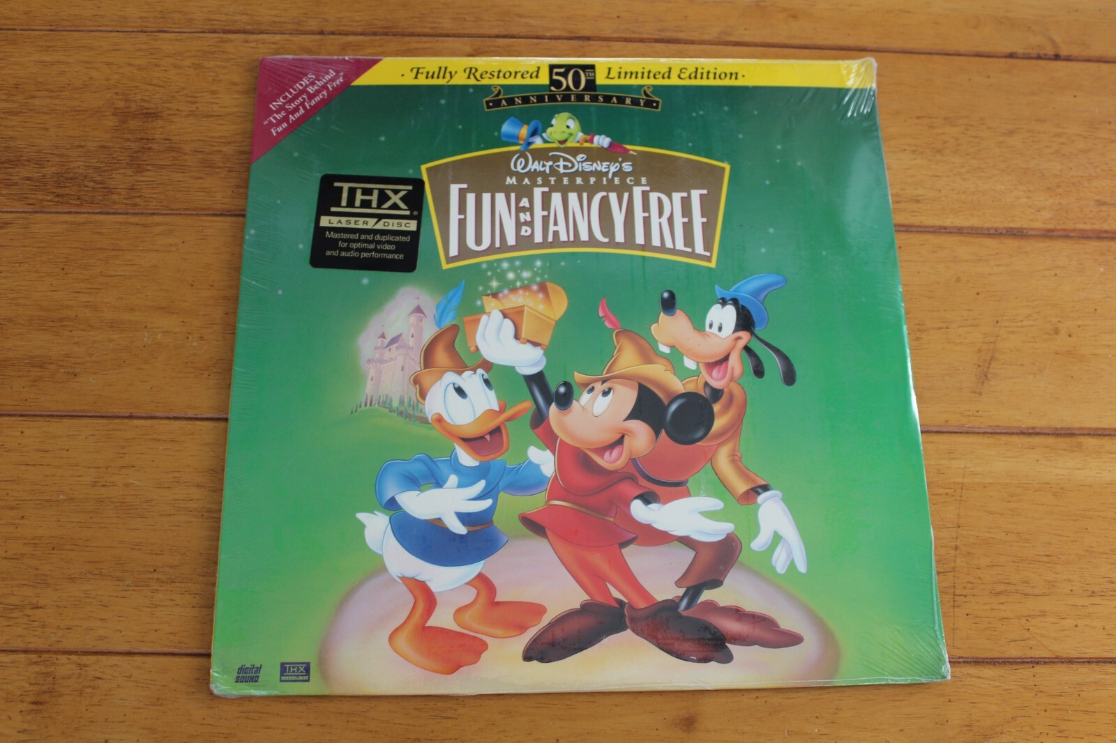 FUN AND FANCY FREE LASERDISC 50th ANNIVERSARY LIMITED ED [NEW SEALED] LD DISNEY