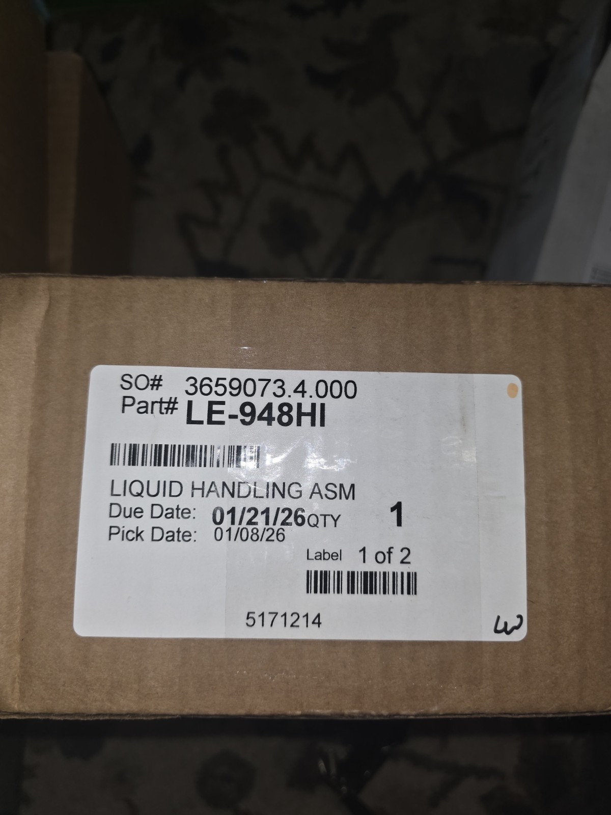 LMI LE-948HI Liquid End Assembly new