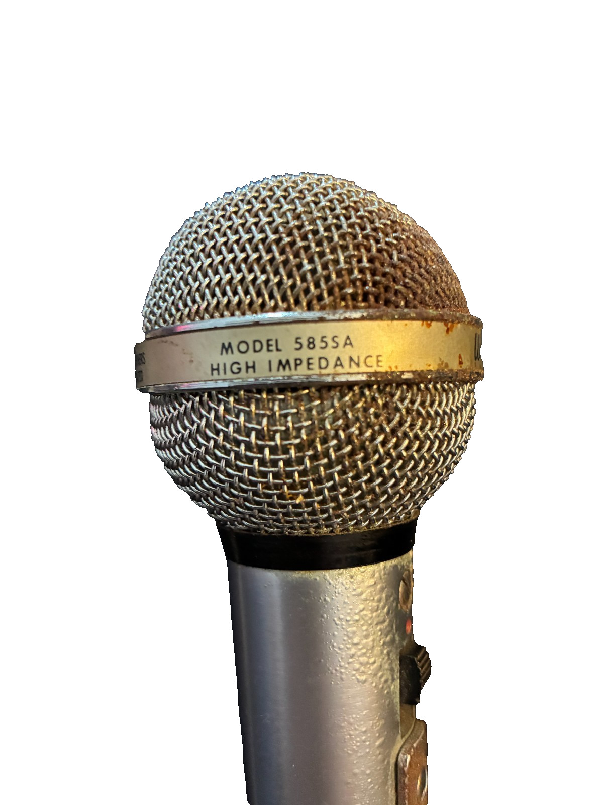 Shure 5855A Microphone "Unisphere A" Mic Working