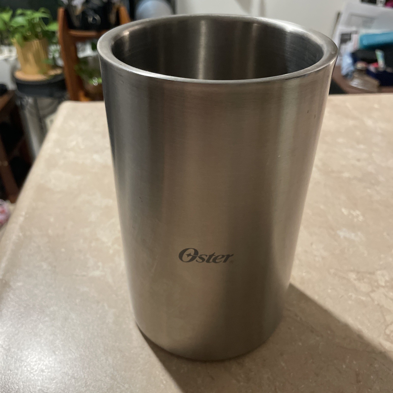 Oster Wine Chiller Bottle Holder Double Walled Insulated Stainless Steel Cold