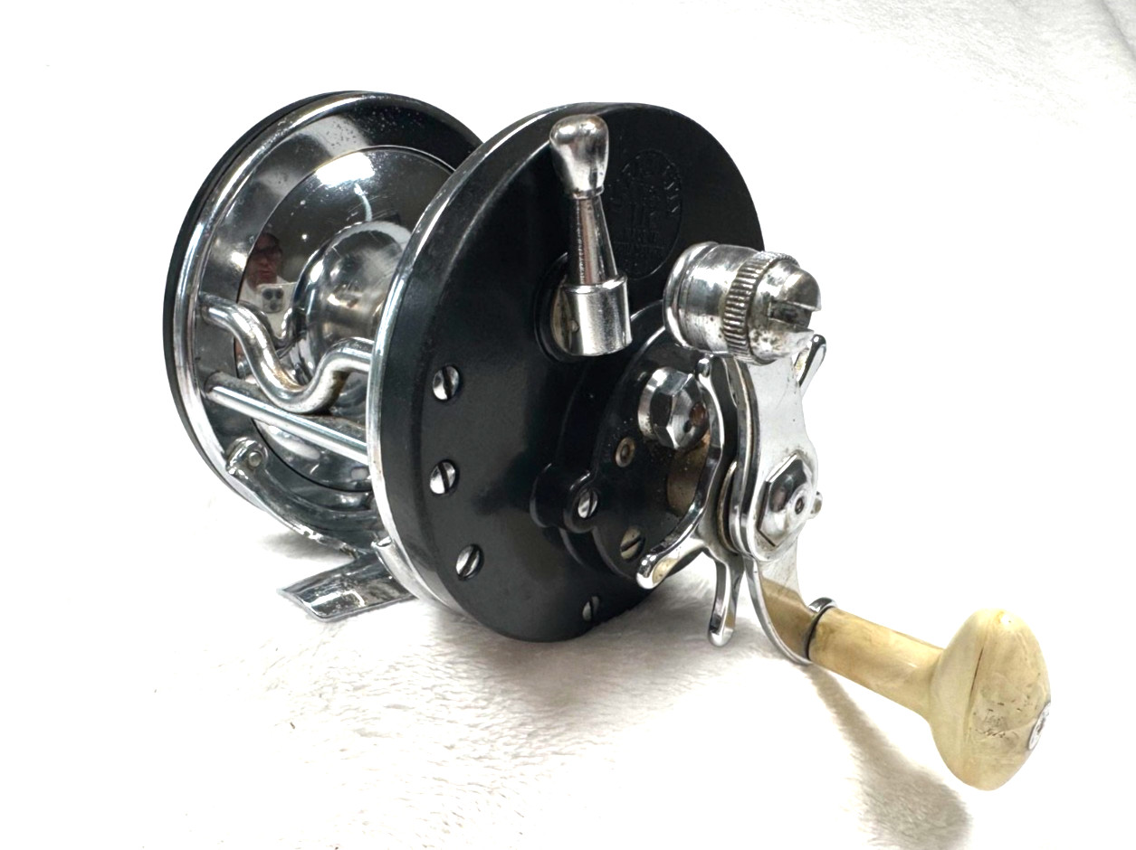 Vintage Ocean City No. 112 "Bay City" 250 YD Saltwater Reel – Made in USA
