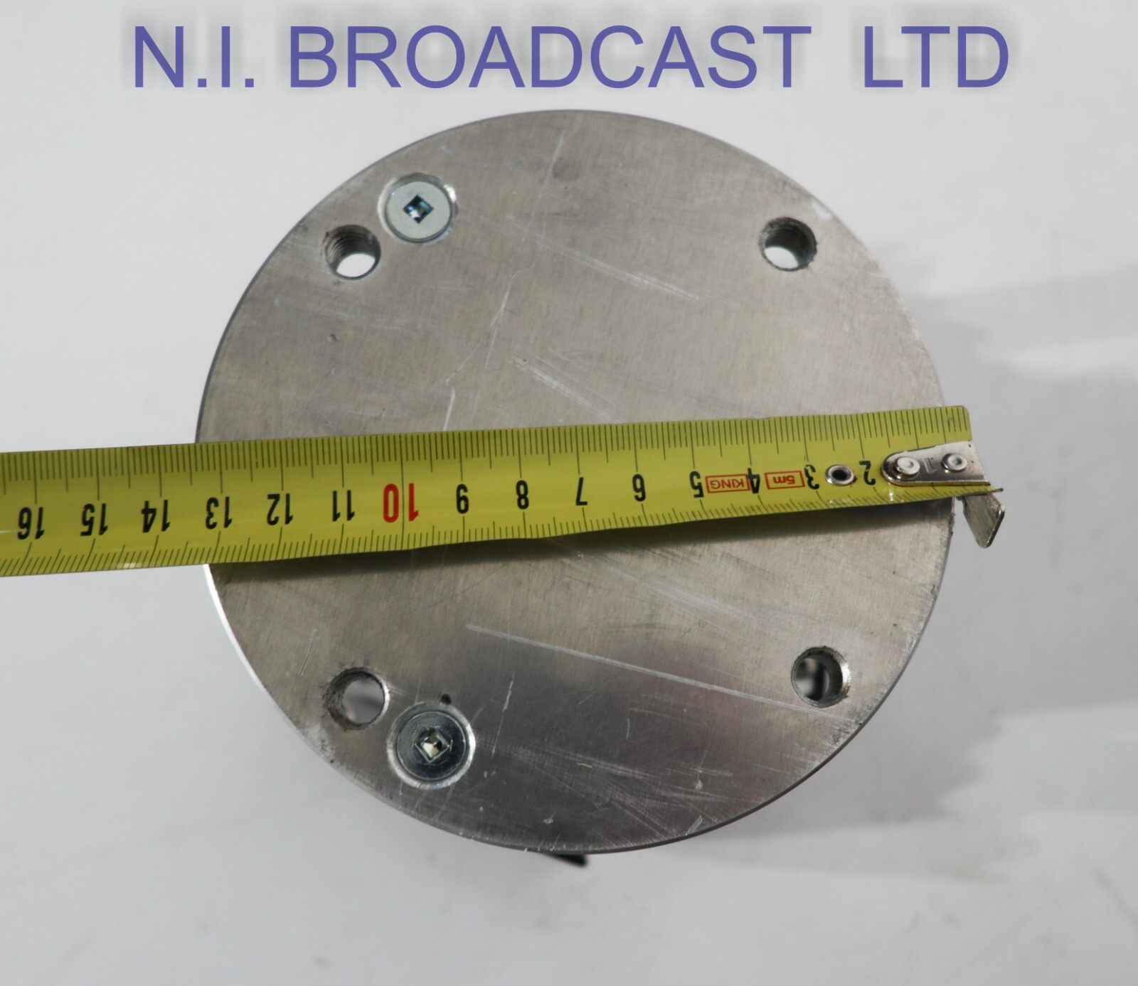 1x tripod pedestal flat base  to 100mm bowl adapter