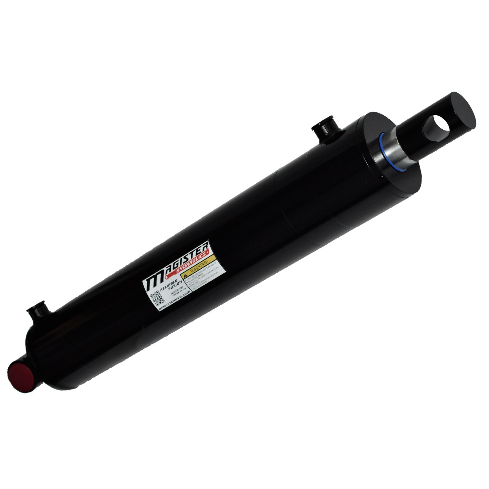 Hydraulic Cylinder Welded Double Acting 3" Bore 30" Stroke PinEye End 3x30 NEW