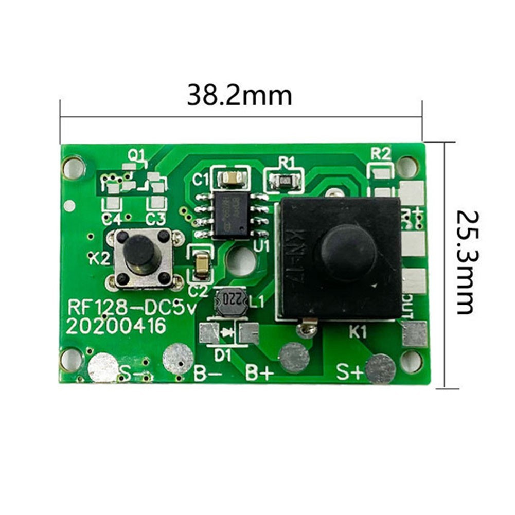 1 2V Solar Light Controller Circuit Board for Enhanced Outdoor Ambiance