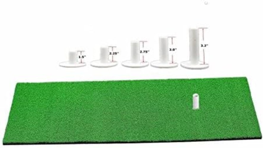 Versatile Golf Rubber Tees Pack - Perfect for Any Skill Level Practice
