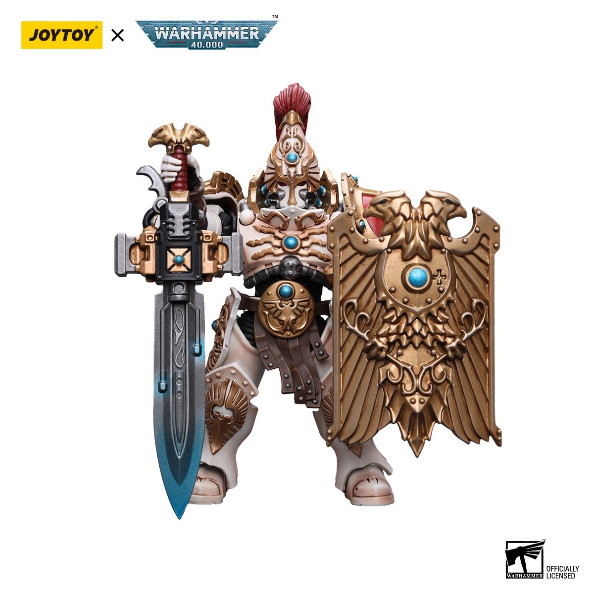JOYTOY 1/18 action figures Warhammer 40K Adeptus Custodes Solar Watch Custodian
