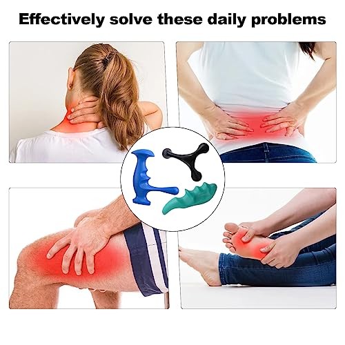 Manual Trigger Point Massage Tool and Thumb Saver for Full Body Deep Tissue