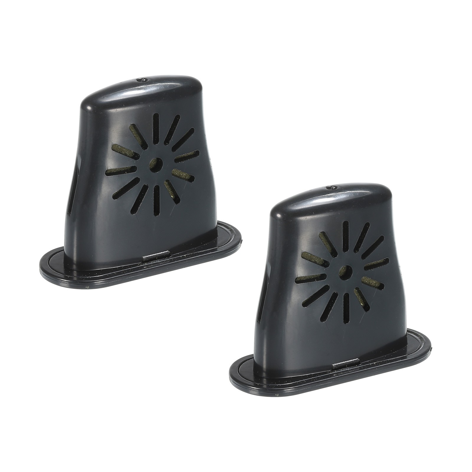 Acoustic Guitar Humidifier Guitar Instrument Sound Hole Humidifier Black 2 Pack