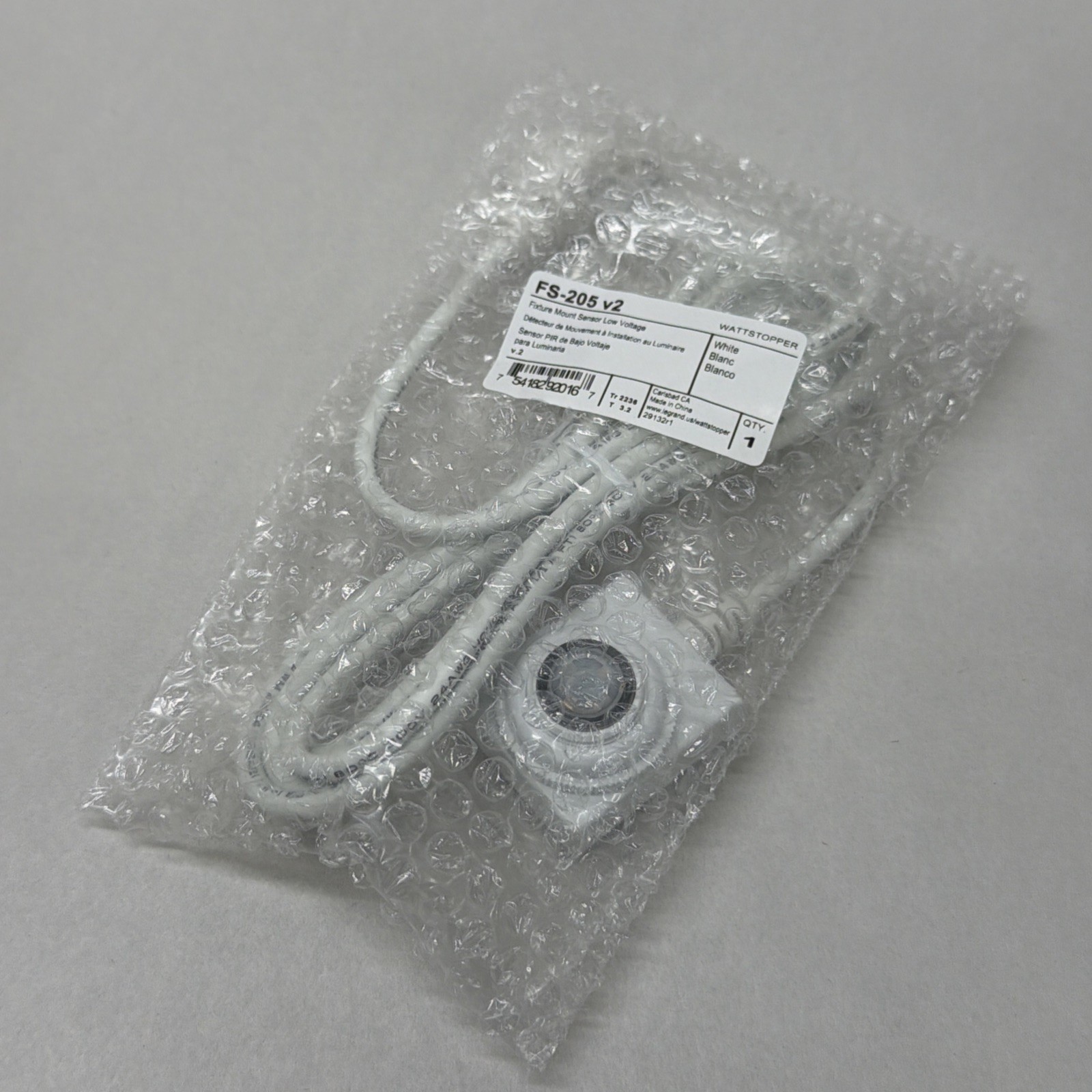 WattStopper FS-205 v2 Passive Infered Sensor Fixture Mount Sensor Low Voltage