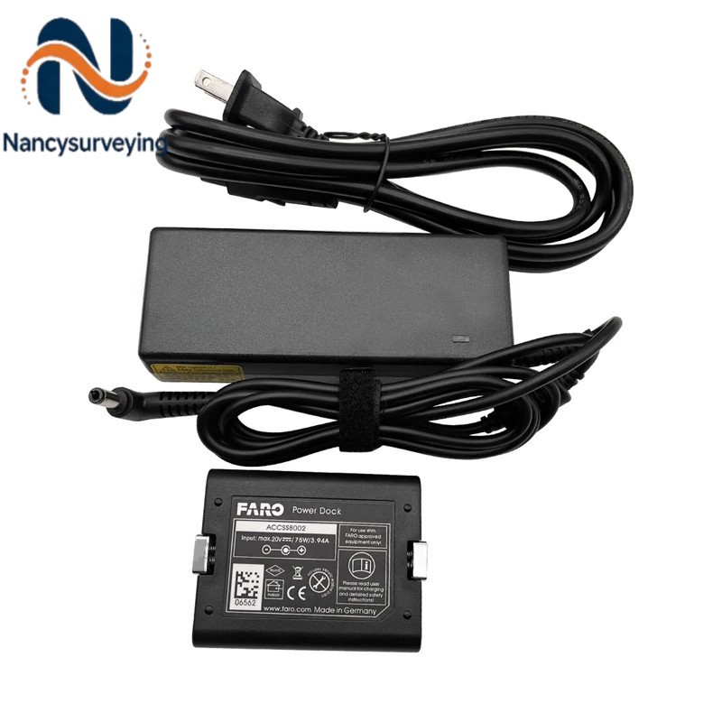 Charger ACCSS8002 For Faro Focus 3D Laser Scanner Battery S70 S150 S350 M70