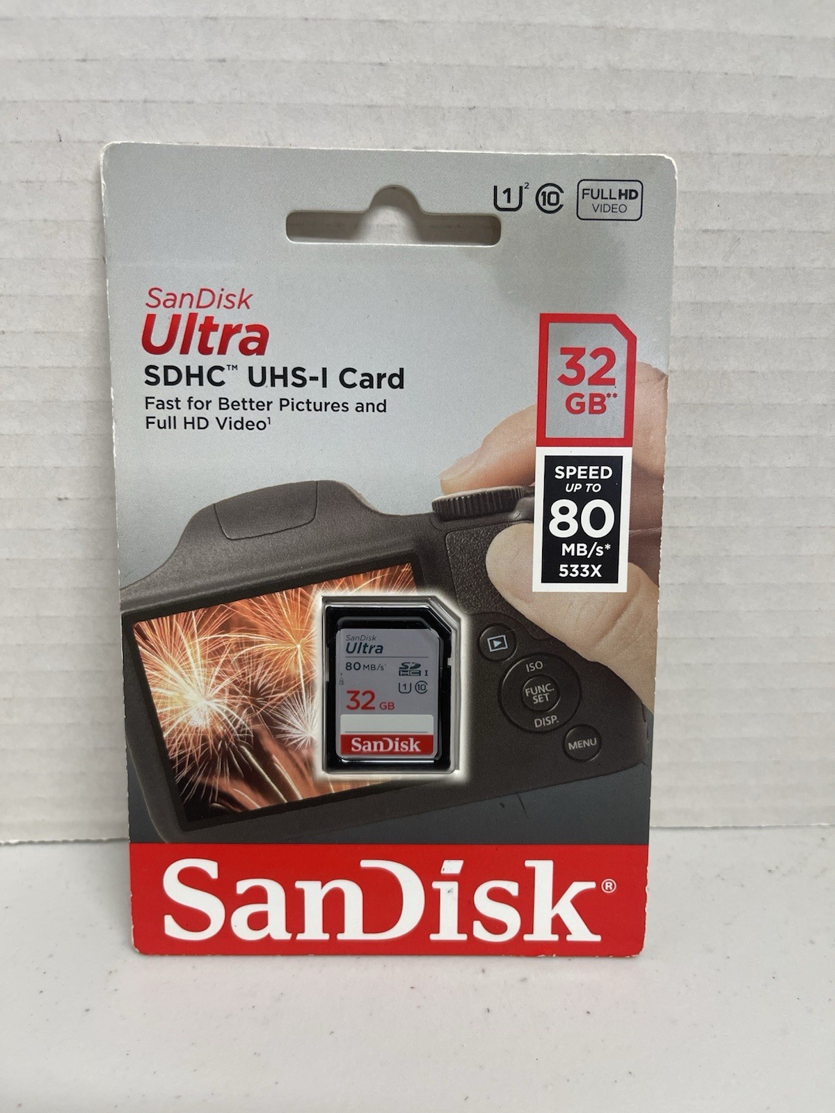 SanDisc Ultra 32GB SDHC Memory Card UHS-1 Class 10 High Speed New