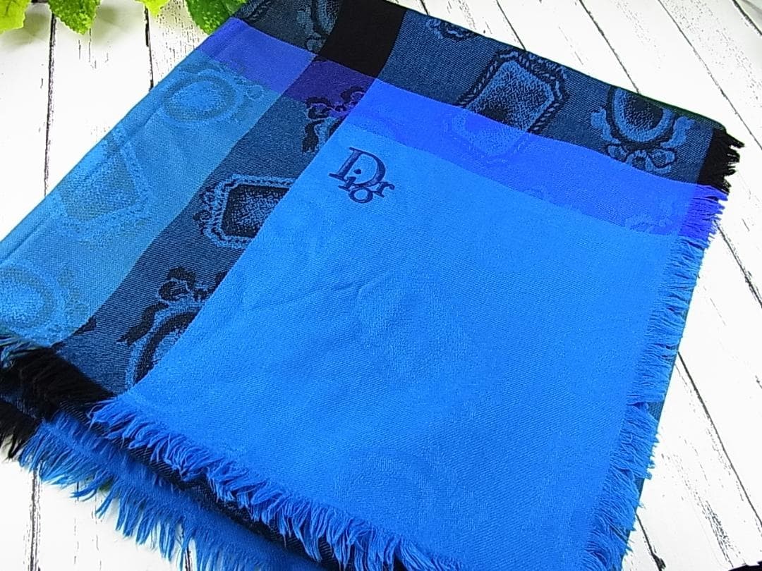 Christian Dior large stole shawl 152 x 152 cm