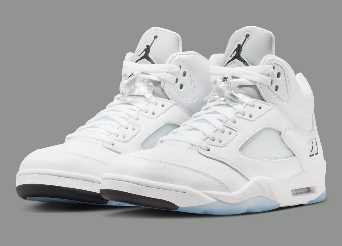 Jordan 5 "White Metallic" (2026) HQ7978-103 Men's Size US 7-12