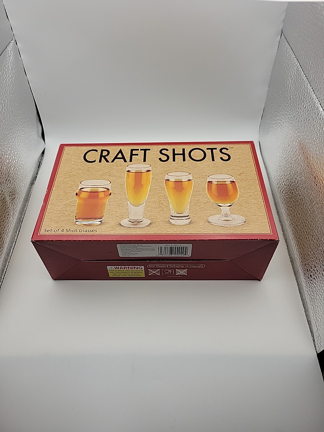 2016 craft shot glasses (4)nib