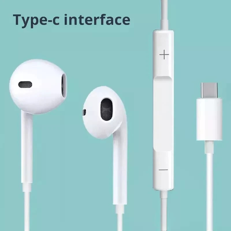 For OEM Samsung Galaxy S10 S20 S21 Ultra Note9 10 Plus Earphones Type C Plug
