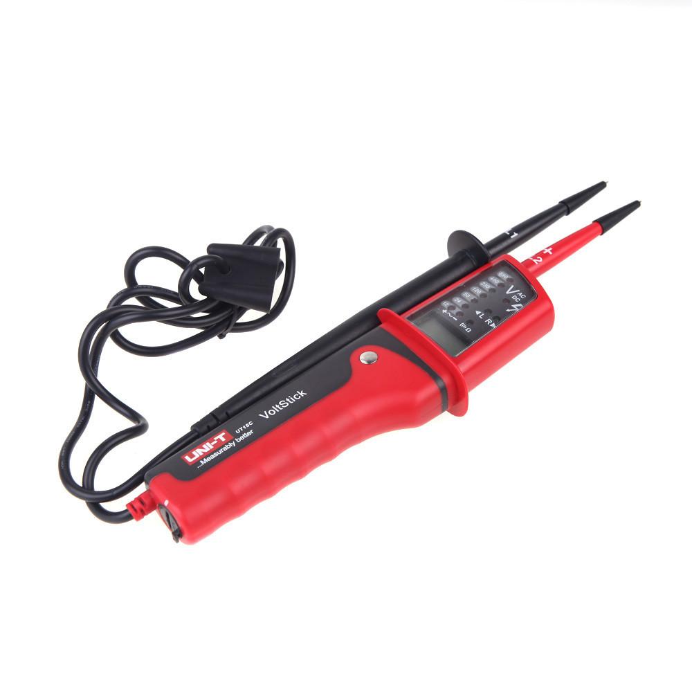 UT15C LED LCD Display AC/DC Voltage Continuity Test 12-690V Voltage Tester