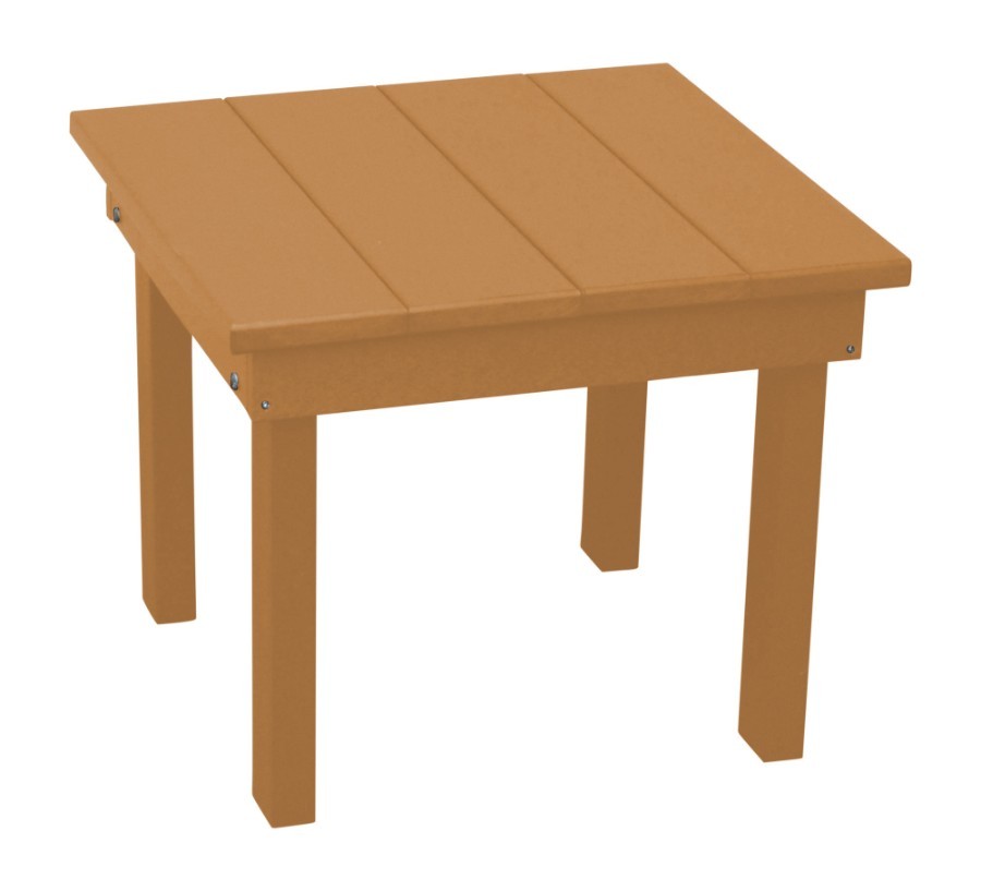 A&L Furniture Co. Amish-Made Poly Hampton End Table - In 14 Colors
