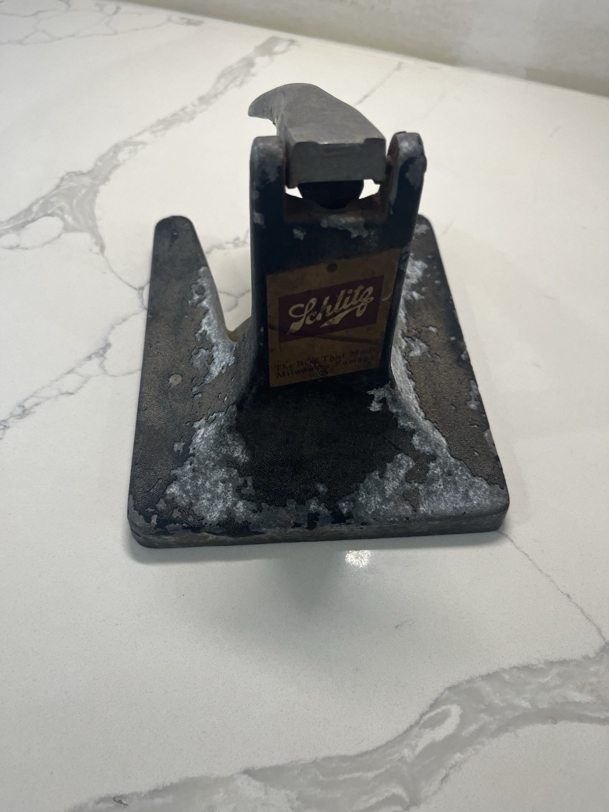 Vintage Late 40s-50s Schlitz Beer Can Punch Style Opener