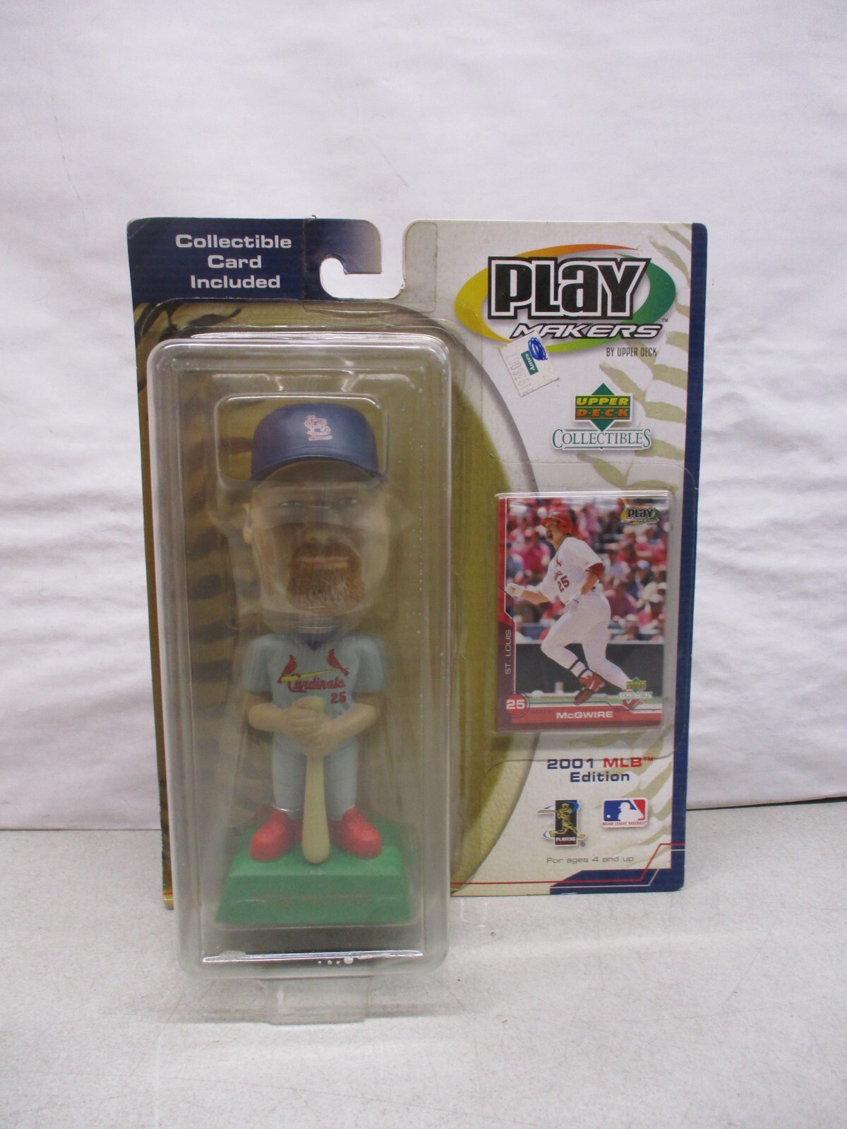 Upper Deck Play Makers Mark McGwire Bobble Head