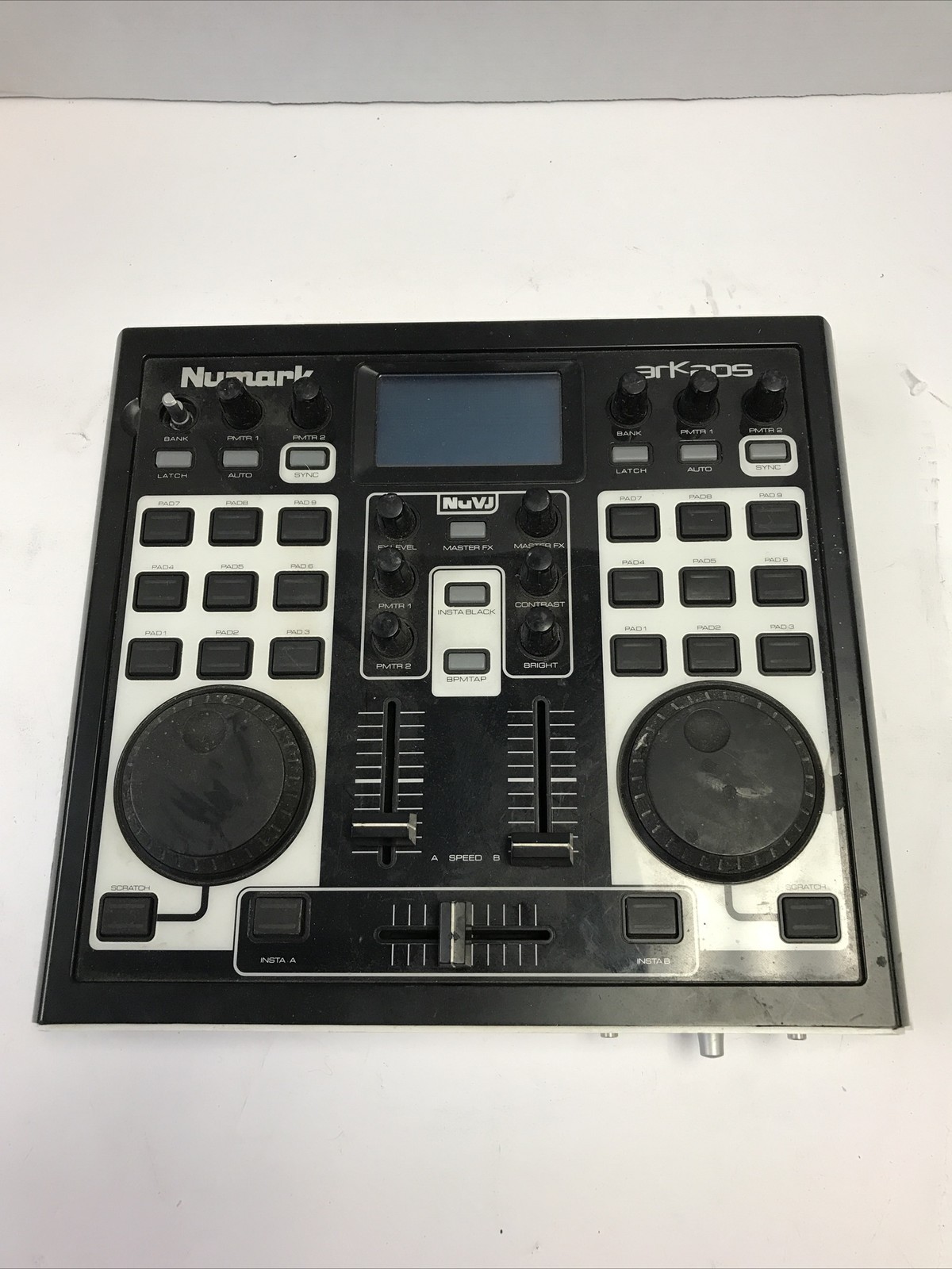 Numark NUVJ Arkaos Video Mixer Controller No Power Cable (NO SOFTWARE)