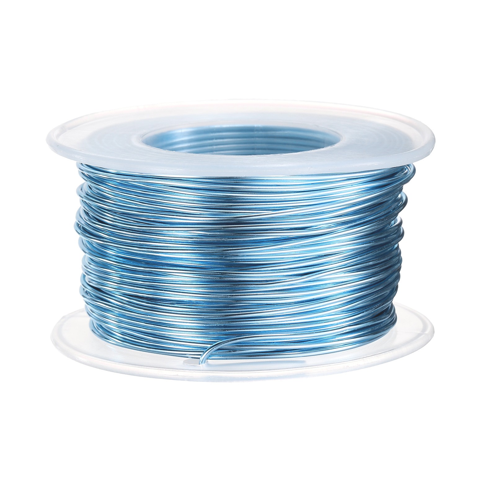 18 Gauge Aluminum Craft Wire 1.0mm 98.5ft Bendable Metal Wire, Steel Blue