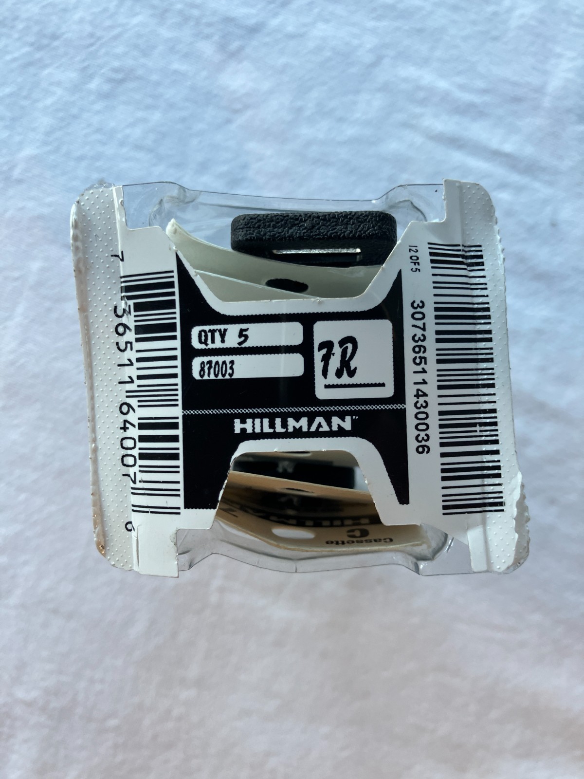 (5) Hillman / Access 7R 87003 Cassette C Blank Replacement Key, General Motors J