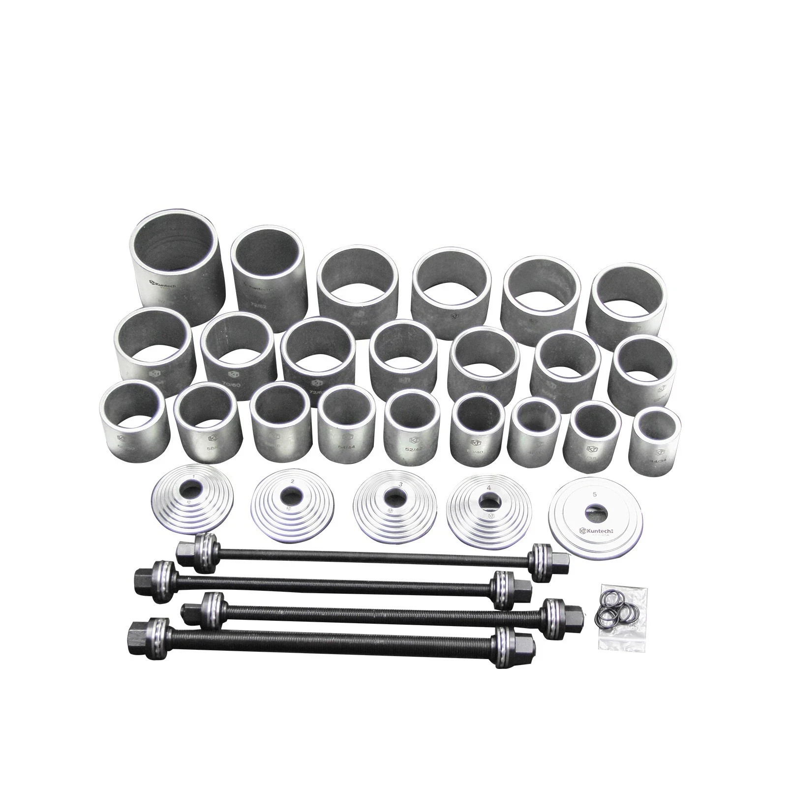 37PC Universal Pull & Press Sleeve Kit Bush Bearing Bushing Removal Install Tool