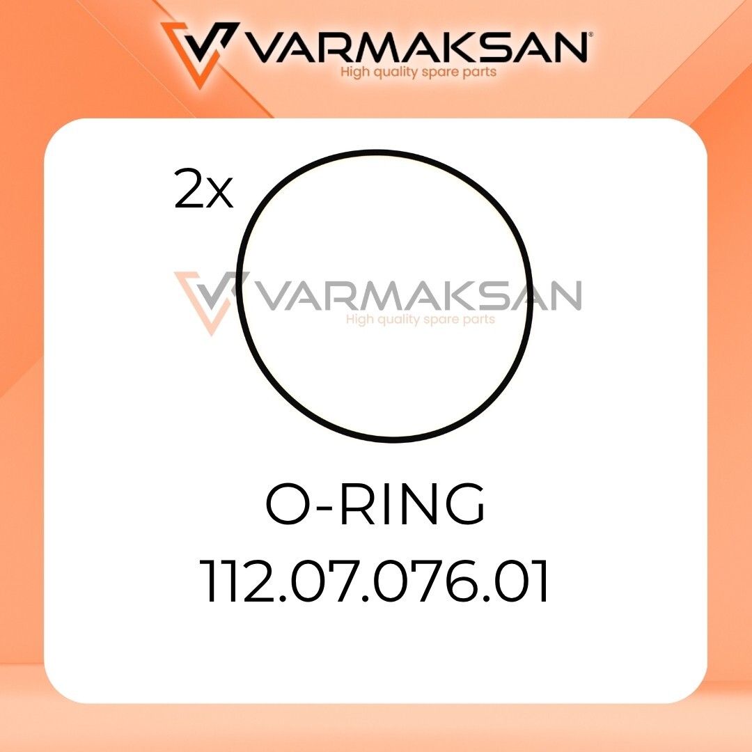 DANA SPICER 112.07.076.01 O-RING SET OF 2/ NEW 112.07.076.01 O-RING SET OF 2