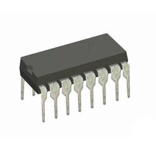 2x National Semiconductor IC DM74LS42N Decimal Decoders 16 Pins
