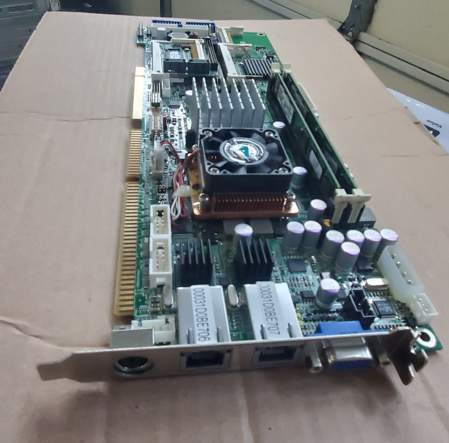 Commell FS-97C Motherboard W/Core 2 2.16GHz, 4GB(2x2GB) Memory Dual LAN VGA PS/2
