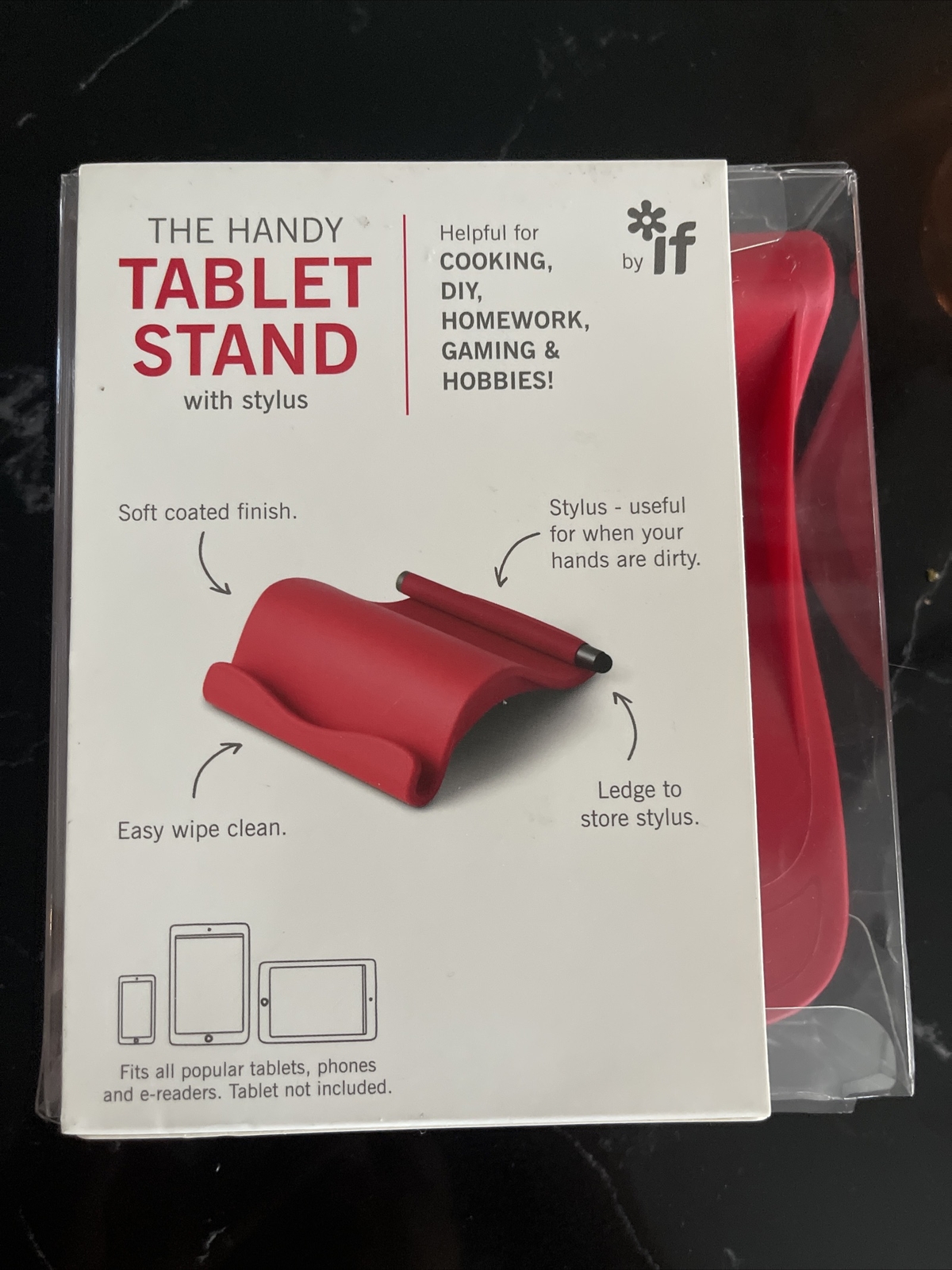 THE HANDY TABLET STAND - RED
