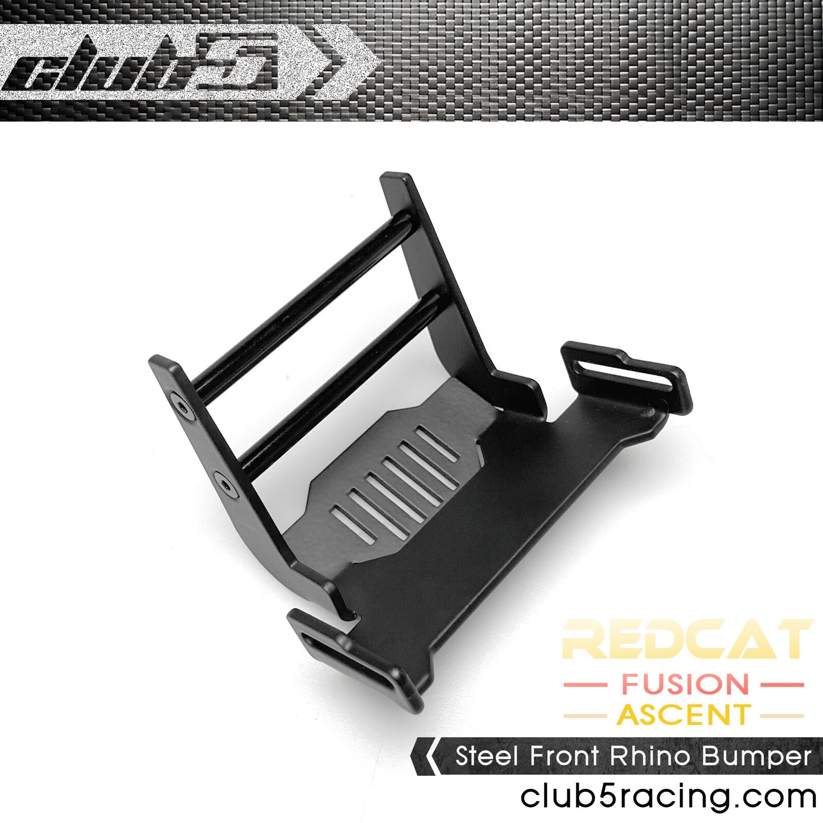 Steel Front Bumper for Redcat Ascent / Fusion