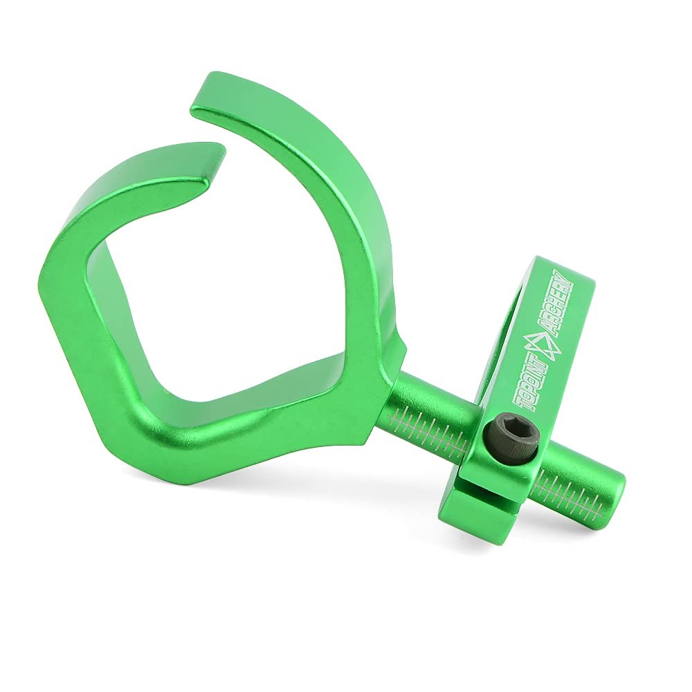 ZSHJGJR Archery Bowfishing Arrow Rest Anodized Aluminum Material green