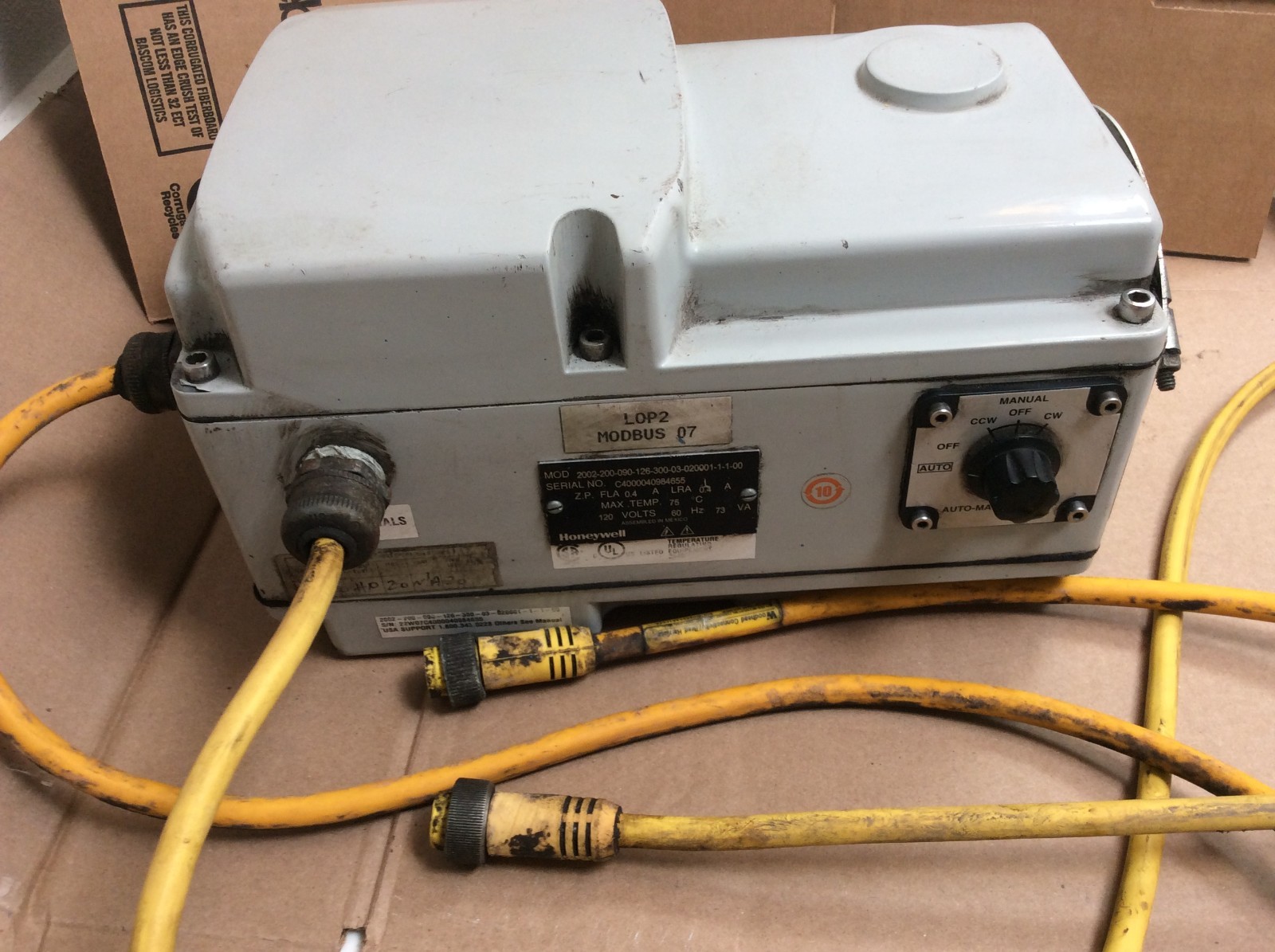 HONEYWELL HERCULINE 2000 ACTUATOR