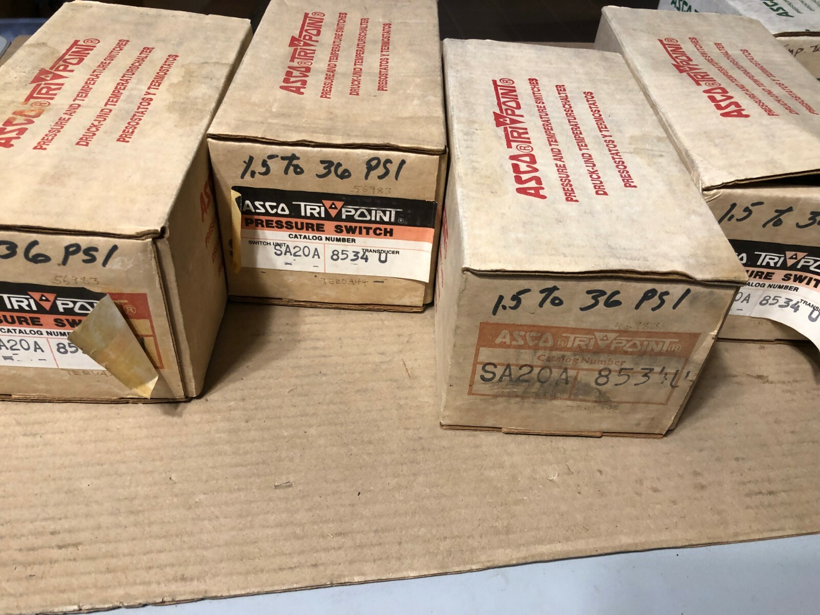 ASCO, Temperature Switch, SA20A