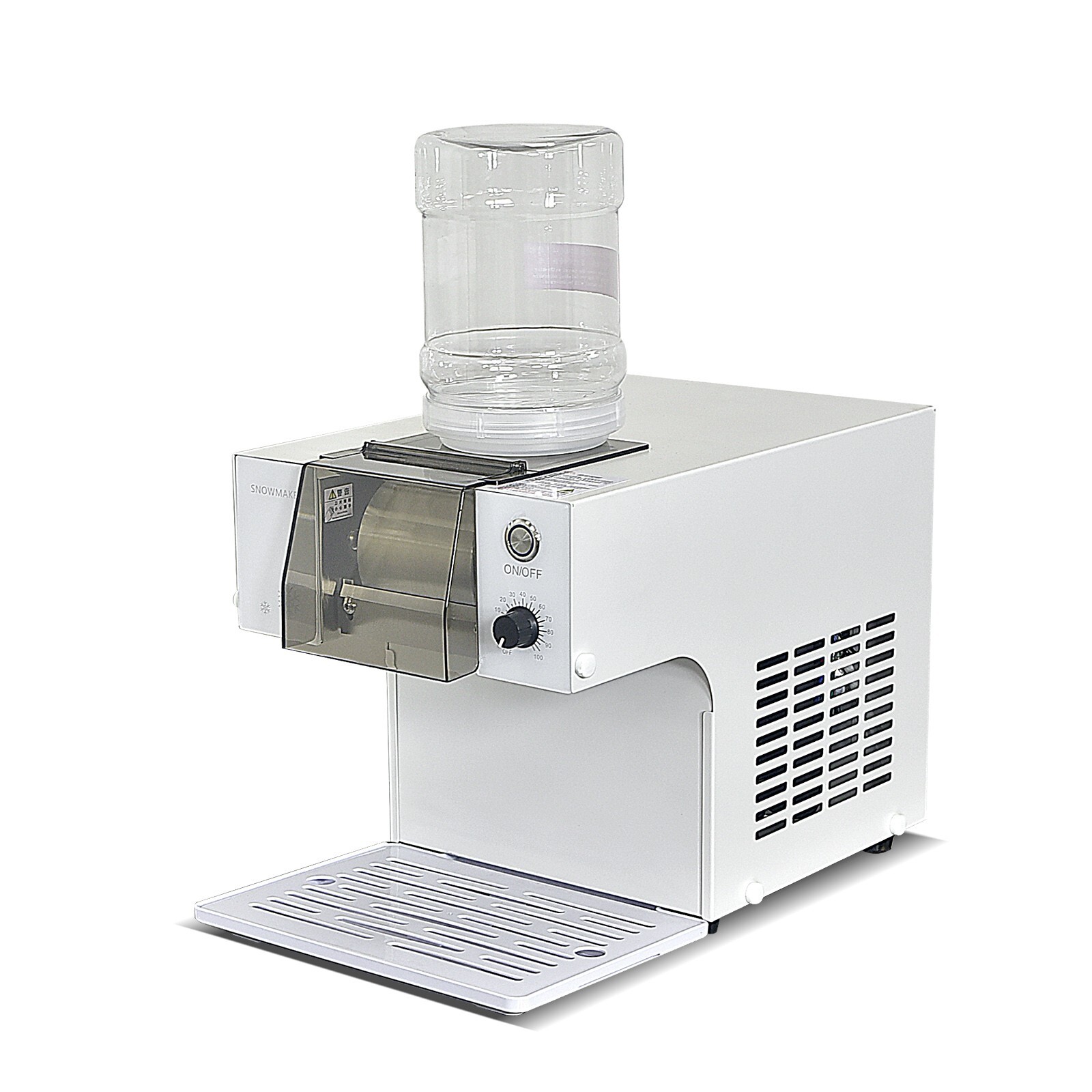 USA Automatic Hom Snowflake Ice Machine Shaved Ice Making Machine