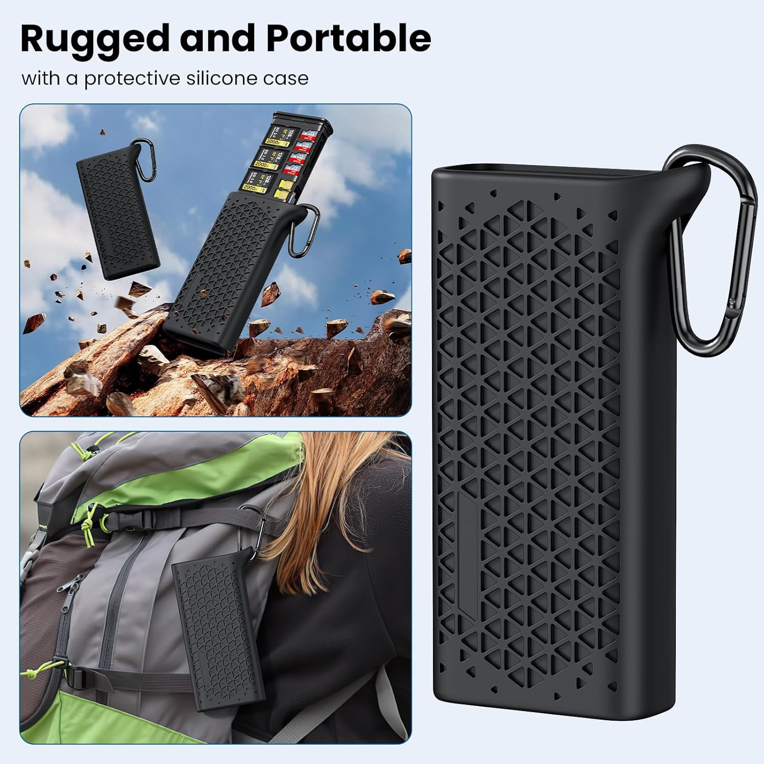 Cfexpress Type a Card Reader with Memory Card Storage Case, USB-C 10Gbps High-Sp