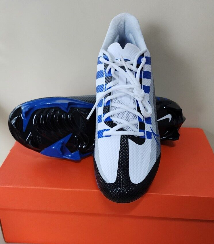 Nike Vapor Edge Speed 360 DQ5110-041 Men 10, 11, 12 Football Cleats White Blue