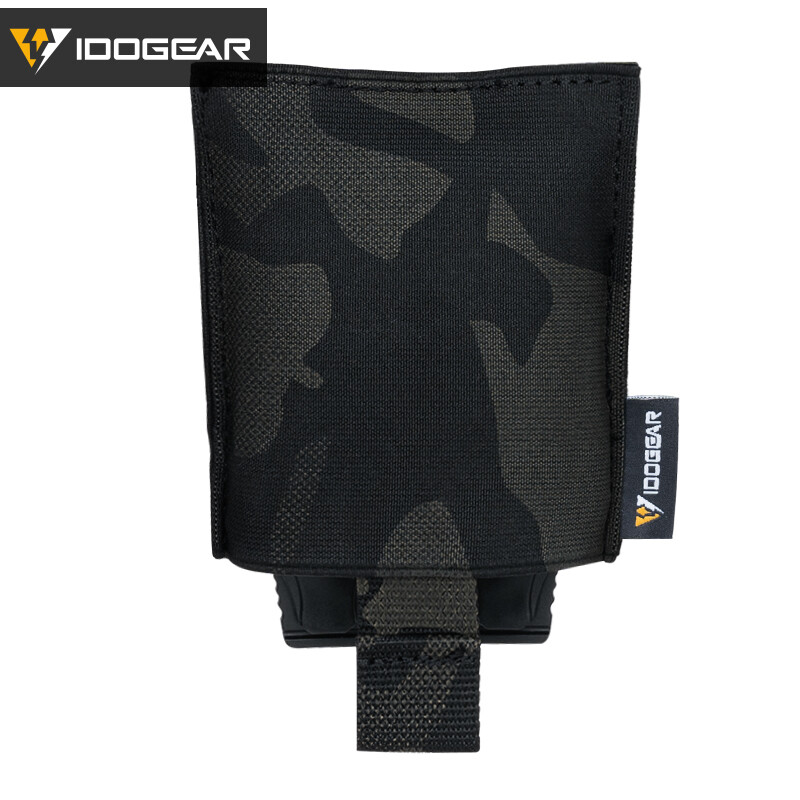 IDOGEAR Tactical Consealed Foldable Dump Pouch MOLLE Drop Pouch Mag Recycling
