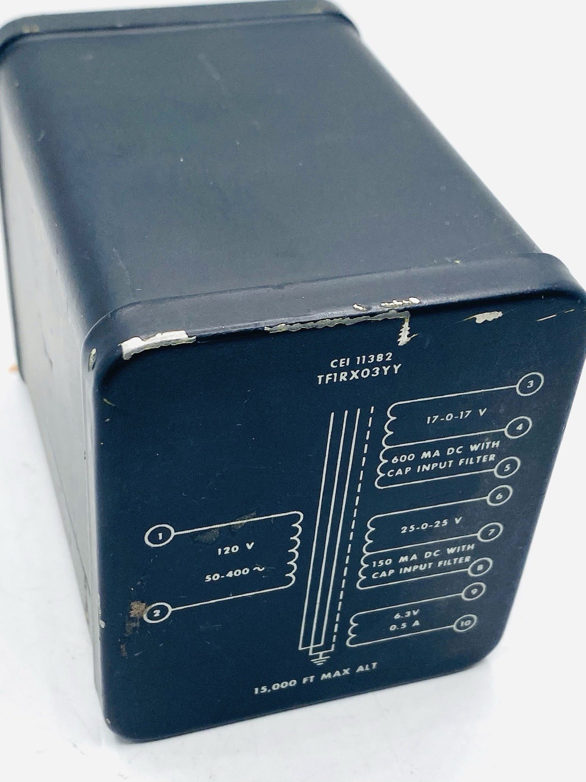 Vintage Chicago Standard Transformer Model  CeI 11383 TFirxo3yy X4