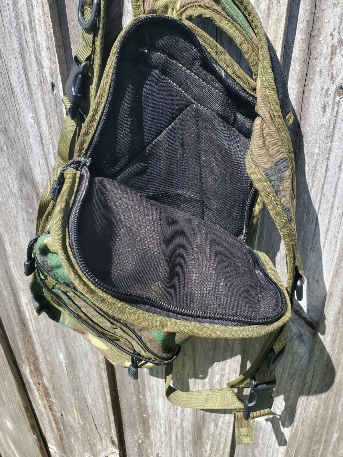 Camelback M.u.L.E. Camo Hydration Backpack (No Bladder). In Great Shape. Used.