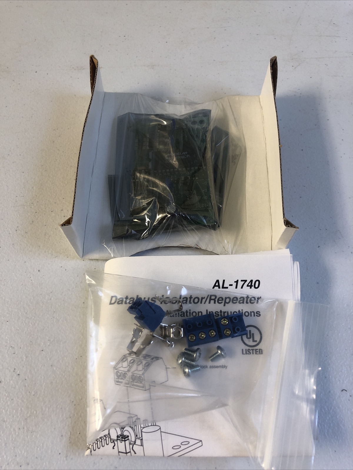ALLIANCE GE SECURITY AL-1740 Isolated RS485 To Lan Interface