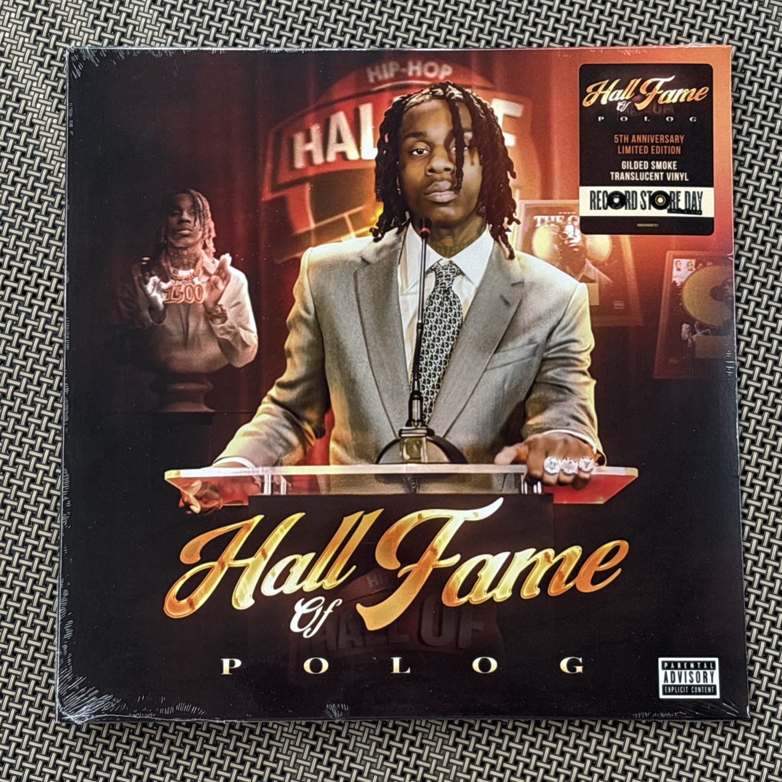 Polo G Hall Of Fame Lp Anniversary Gilded Smoke Vinyl RSD 2026 New