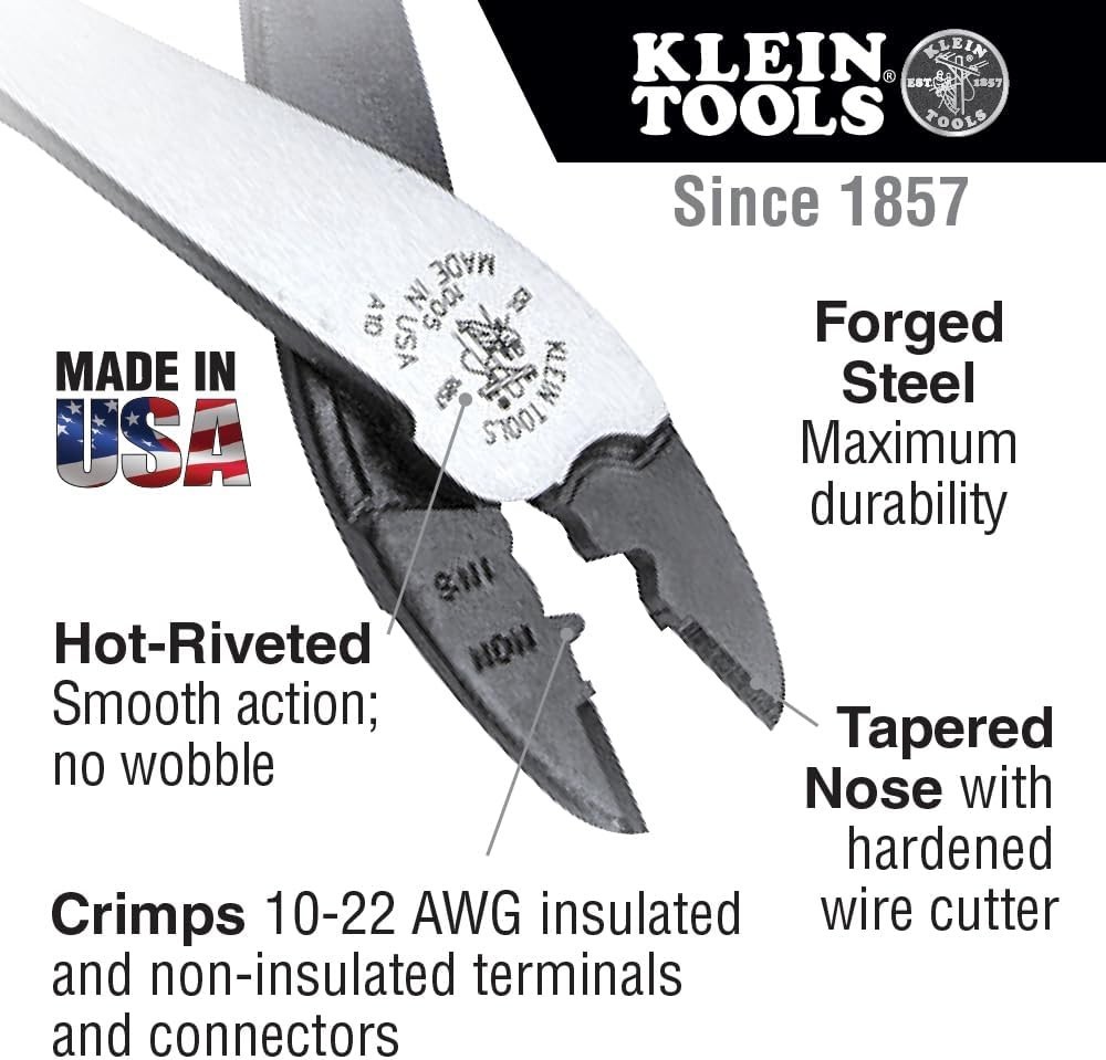 Durable Alloy Steel Cutting and Crimping Tool for Effective Electrical Work
